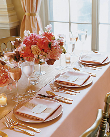 Pink wedding ideas :  wedding Pink Gold
