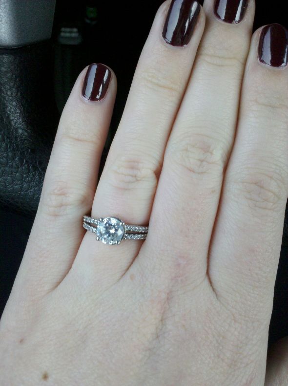 Split shank got bent :( Should I worry about fixing it? :  wedding ring Ring5
