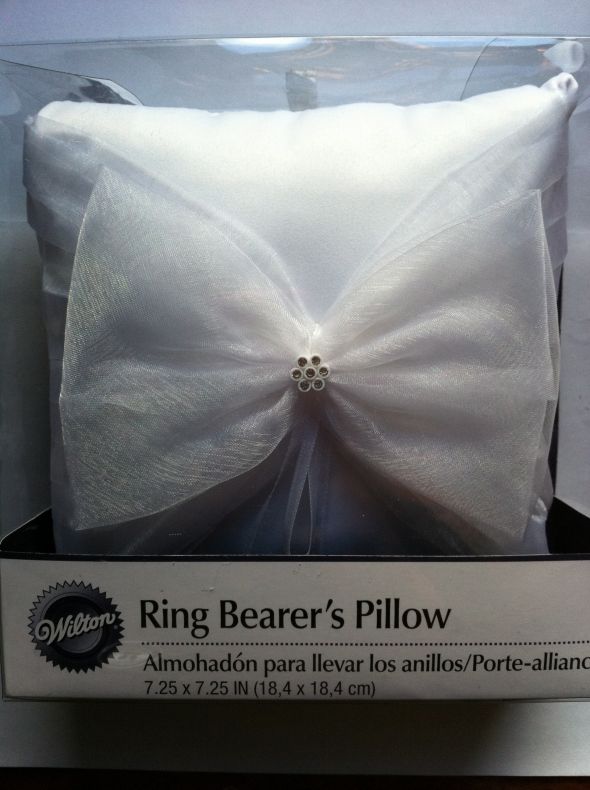 Diy ring pillow...from rags to riches! :  wedding ring pillow ceremony flower pearls purple ribbon gem basket navy inspiration IMG 1526