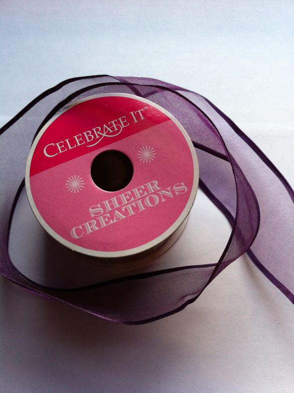 Diy ring pillow...from rags to riches! :  wedding ring pillow ceremony flower pearls purple ribbon gem basket navy inspiration Purple