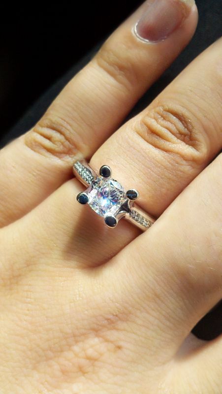 Cross number 20 off the list! :  wedding crescent lake Ring Copy