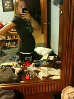 Bump pic and gender :  wedding BUMP25