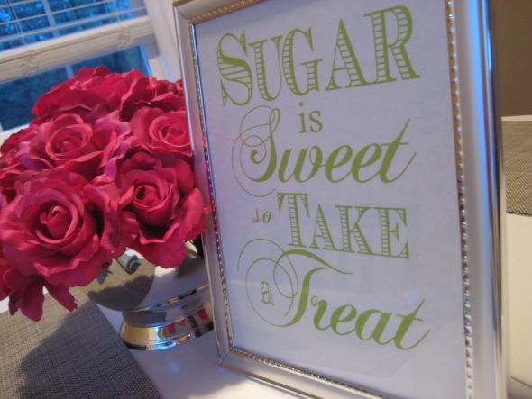Candy Table or Cake Table Sign wedding candy bar table cake sweet sign 