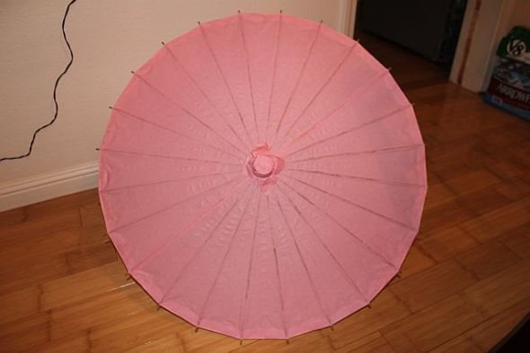 20 Light Pink Paper Parasols for Sale wedding decor parasols pink ceremony 