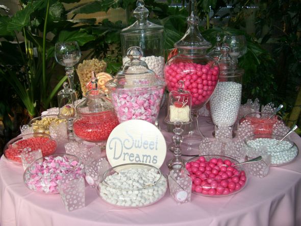 candy bar too juvenile wedding candy bar Candy Buffet Favorite Pink And 