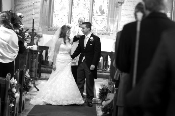 Pear shaped & hourglass brides - lets see real pics of your dress! :  wedding Church2