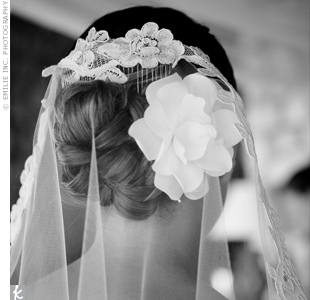 Hair trial today...need lots of opinions :  wedding Suggestion W Veil