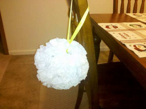 First attemt at a DIY Tissue Pomander
