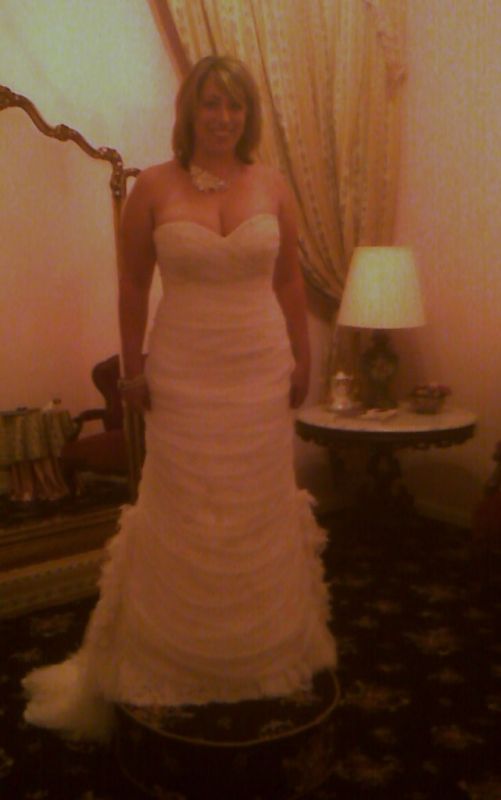 Pear shaped & hourglass brides - lets see real pics of your dress! :  wedding IMG001482