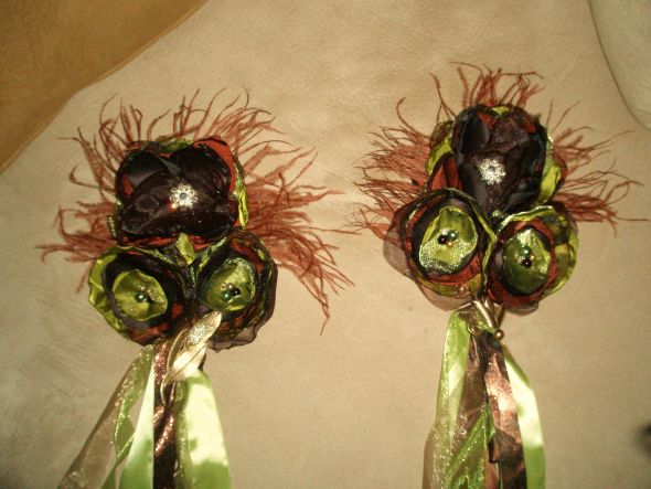 feather wedding decorations