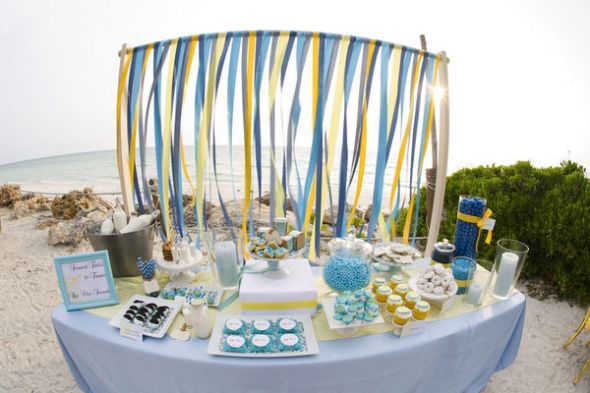 Help Create this Escort Card Display! :  wedding diy escort cards ribbon 6 16 10StyleMePretty RZ 0031