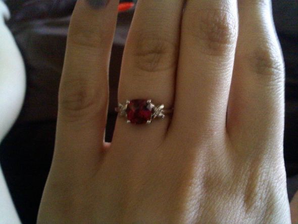 Colored Stone Brides! Show us your rings! : wedding colored stones e rings Engagement Ring