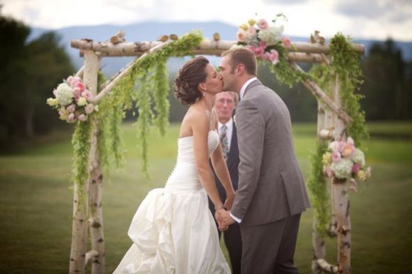 Pro-Photo Sneak Peek Surprise!  Lots of pics! :  wedding bridal portraits wedding dress groom bride vermont barn wedding shabby chic birch grove 113