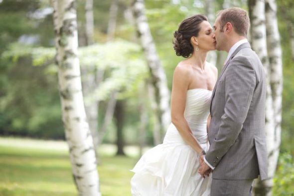 Pro-Photo Sneak Peek Surprise!  Lots of pics! :  wedding bridal portraits wedding dress groom bride vermont barn wedding shabby chic birch grove 116
