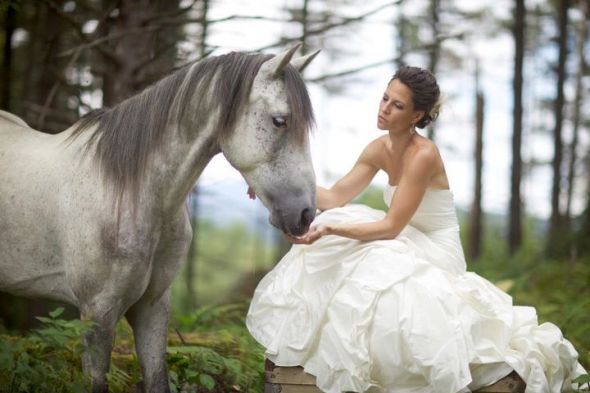 Pro-Photo Sneak Peek Surprise!  Lots of pics! :  wedding bridal portraits wedding dress groom bride vermont barn wedding shabby chic birch grove 119
