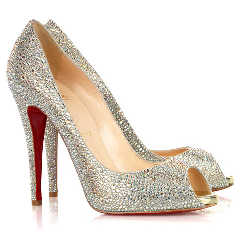 Glitter OR Crystal shoes? : wedding Jonquill