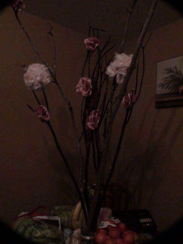 diy centerpiece! :  wedding diy centerpiece tissue pomander DSC00304