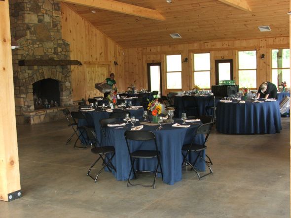 Reception WITHOUT chiavari chairs or chair covers (pics please) :  wedding chairs decor chiavari chair covers 062