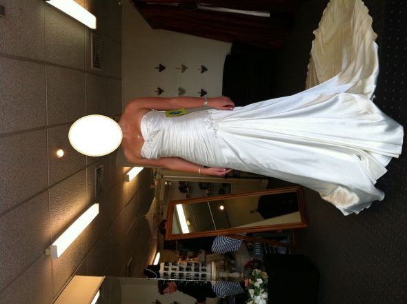 I'd love your dress opinions please =) :  wedding Photo 3   Copy
