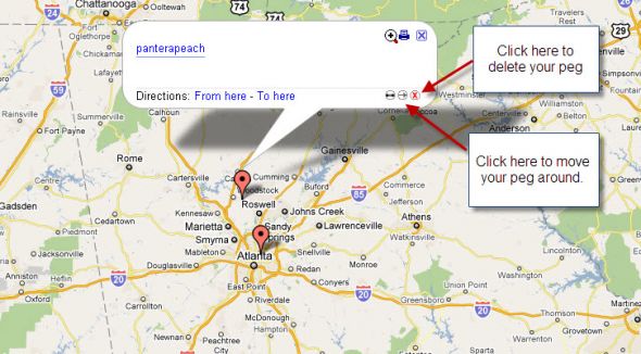 ---The BEE MAP--- :  wedding bee map Map