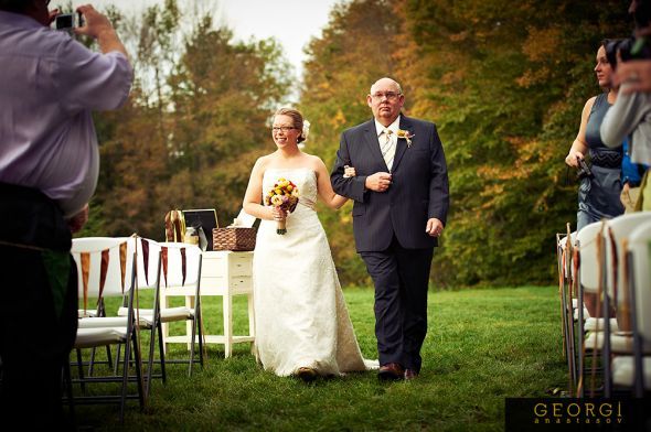 My 9/24/2011 DIY Farm Wedding! Recap 2: Ceremony + Reception Photos (pic heavy) :  wedding pro pic 1 recaps pictures farm rustic philadelphia 601 LeeAnn Ryan 20110924