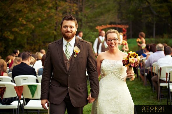 My 9/24/2011 DIY Farm Wedding! Recap 2: Ceremony + Reception Photos (pic heavy) :  wedding pro pic 1 recaps pictures farm rustic philadelphia 724 LeeAnn Ryan 20110924