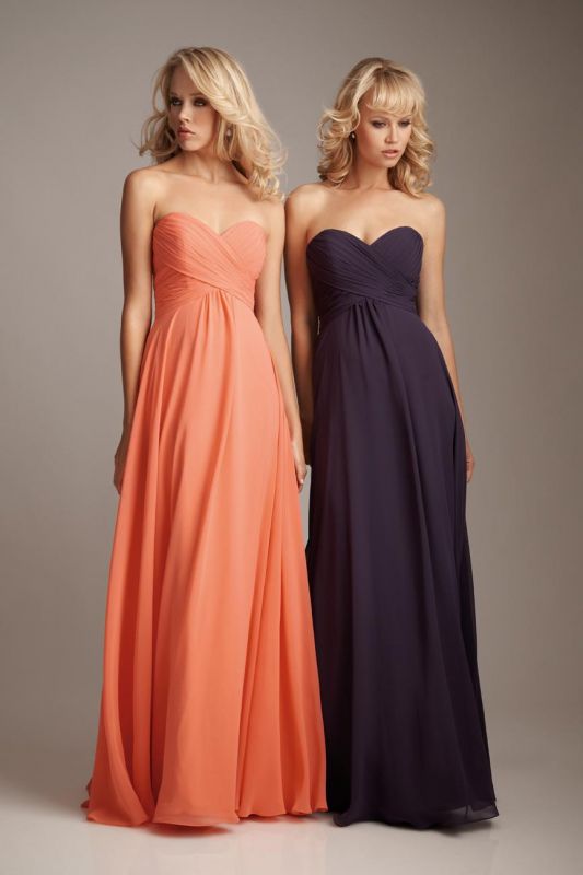 Please show me your bridesmaid dresses with the name of the designer! Thanks :  wedding Long