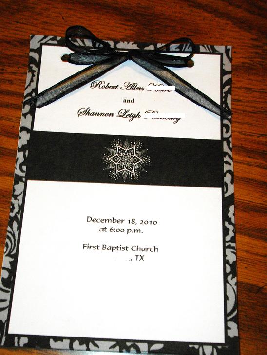  wedding programs diy winter wedding template black white ceremony