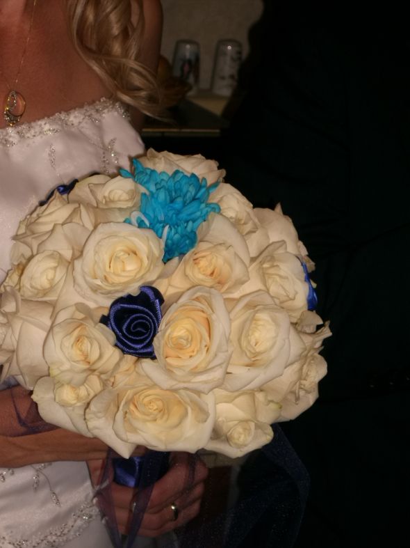 My DIY wedding bouquet!