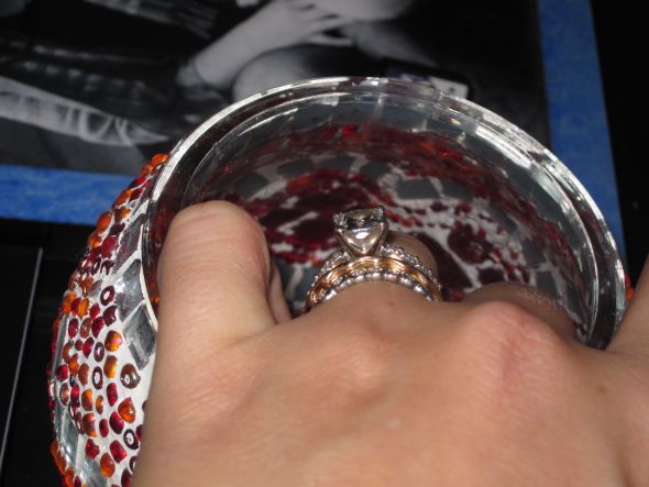 New rose gold ring and new ring photos (pic heavy) :  wedding IMG 1420