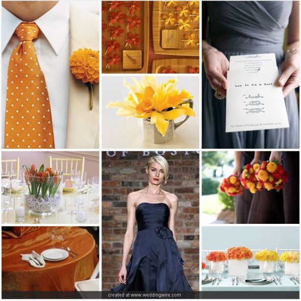 What colors would look great for a fall wedding