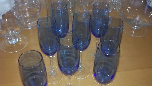 Cobalt Blue Champagne Glasses wedding cobalt blue champagne glasses 