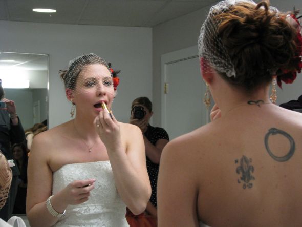 You on your wedding day vs. you in real life - PICS! :  wedding IMG 3033