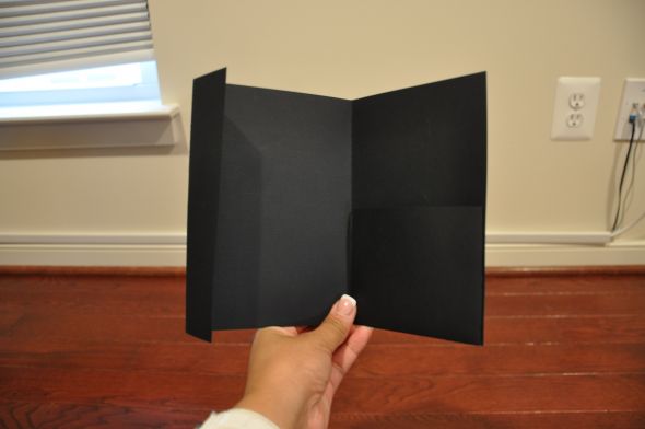 Pocketfolds - Epic Black Linen : wedding black diy invitations DSC 0757