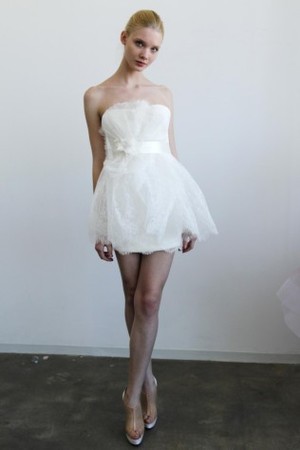 Did you/Will you ladies wear a reception dress? Let's seem em!! :) : wedding Marchesa Mini