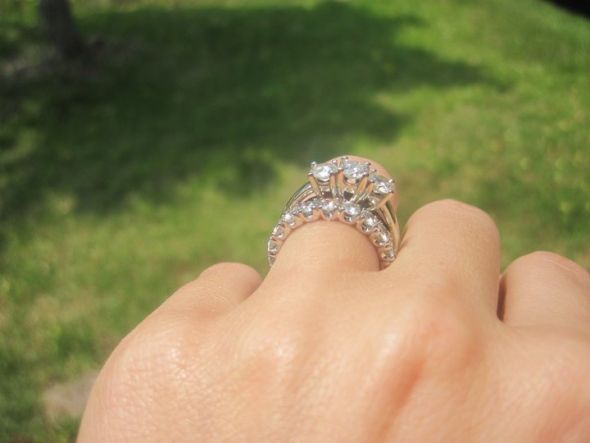 Let's show our wedding bands some love! : wedding wedding bands ring 254806 221606091191566 100000265318972 859975 6622182 N