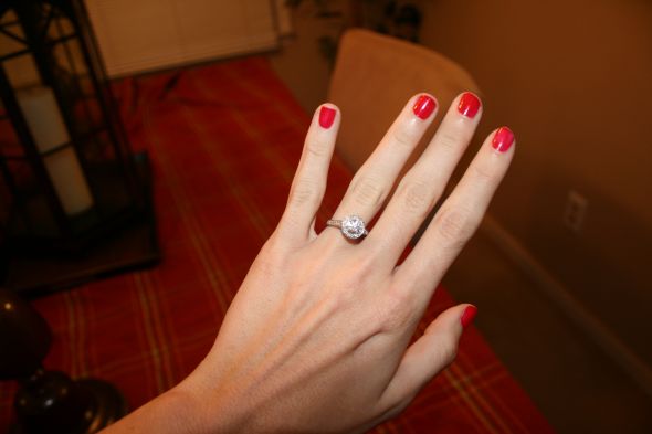 Post Your E-Ring! :  wedding ring e ring engagement engagement ring e wedding wedding ring wedding band wedding set setting set band diamond gem stone plain bling Us 404