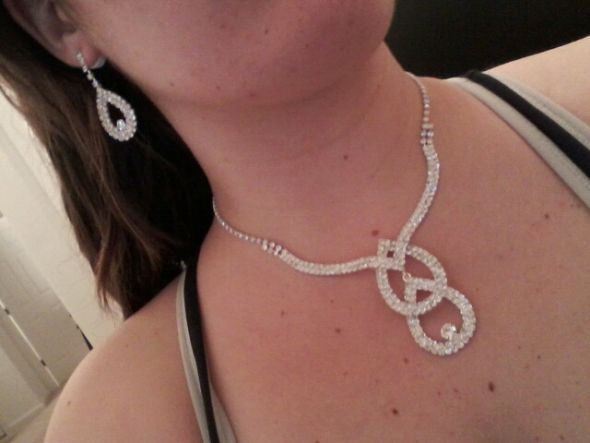 Bridesmaid/Flower Girl Jewelry! :  wedding jewelry pearls earrings matching sets cheap jewelry budget wedding gifts white ivory silver bridesmaids cheap affordable Jewelry Set On