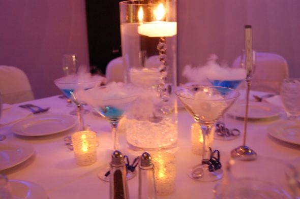 FINALLY!!!!! :  wedding married finally DRY ICE SETTING