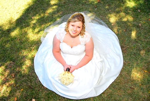 Plus Size - Full Figured Brides - Lets see your pictures!! :  wedding dress pictures plus size 1 full figured 1 bridal portraits alfred angelo 2212w maggie sottero scarlet davinc Dress5