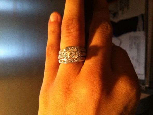 Truth please - is this too much bling for day-to-day? :  wedding Photo 1