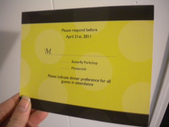 Invites are in!!!!!! :  wedding invitations cheap DSCN0980