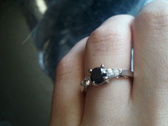 Show off the Coloured Stone E-Rings! :  wedding color stone engagement ring fairytale wedding rings pink engagement rings gorgeous wedding rings pink wedding rings gemstone engagement rings morganite engagement rings Engagement Ring