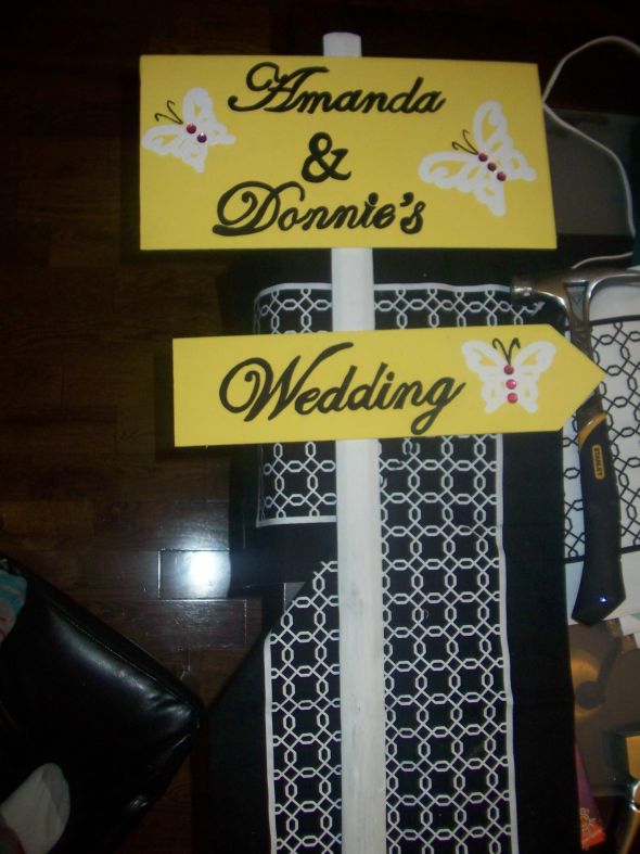 My outdoor wedding signs Posted 1 year ago by Mandydee