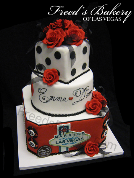 Show me your cake! : wedding purple fondant superhero tiered Elegant Las Vegas