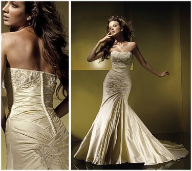 Share your favorite research dress vs. the one you bought! :  wedding Model