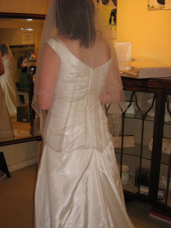 Post your Ugh!  Definitely NOT the dress! pics! :  wedding Tia Back