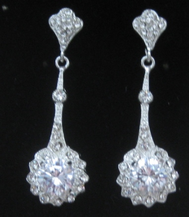 do my accessories all match? :  wedding necklace earrings comb hair accessories brooch rhinestone silver crystal Earrings