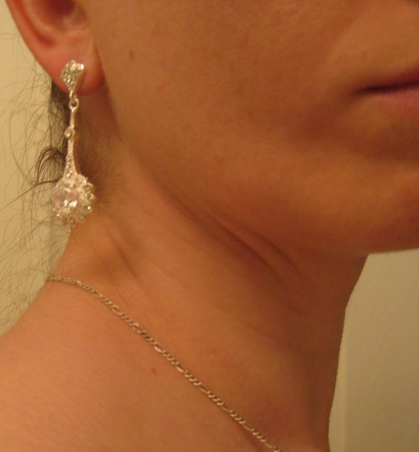 do my accessories all match? :  wedding necklace earrings comb hair accessories brooch rhinestone silver crystal Side Earrings