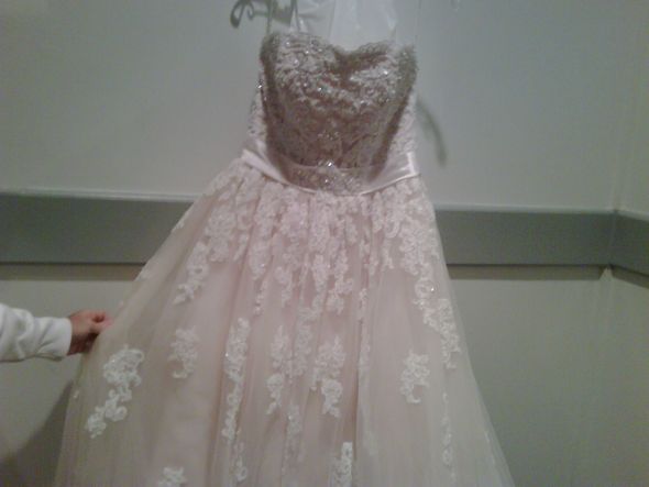 Romantic, Lace Ballgown :  wedding lace ballgown IMG00032 20110108 1132